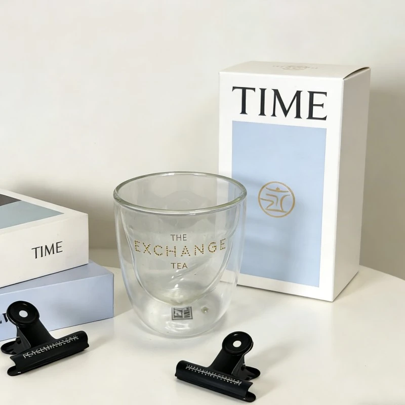 The Double Layer Egg Shaped Glass Tumblers