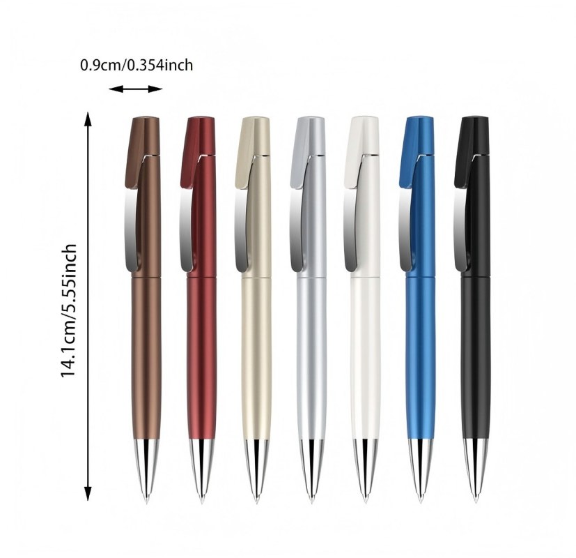 Premium Metal-Style Retractable Ballpoint Pen